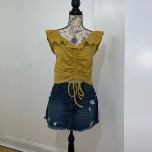 Scrunched up Guess shirt